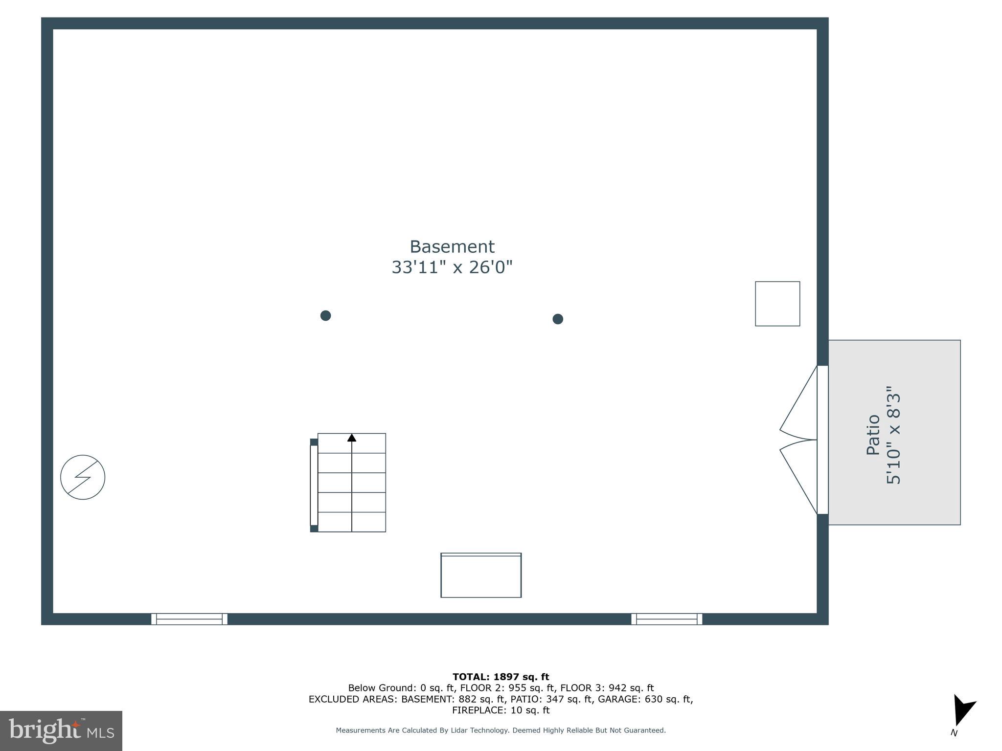 13259 Ridge Road Stewartstown, PA 17363 - Photo 46 of 46 Basement Floor Plan