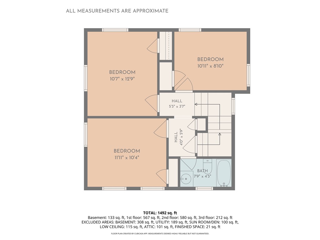 34 Lafayette Road Irondequoit, NY 14609 - Photo 35 of 37 2nd Floor Floor Plan