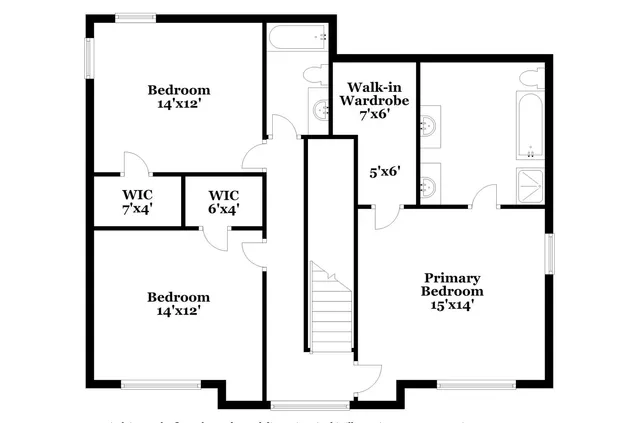 a picture of a park with a white wall and a sign