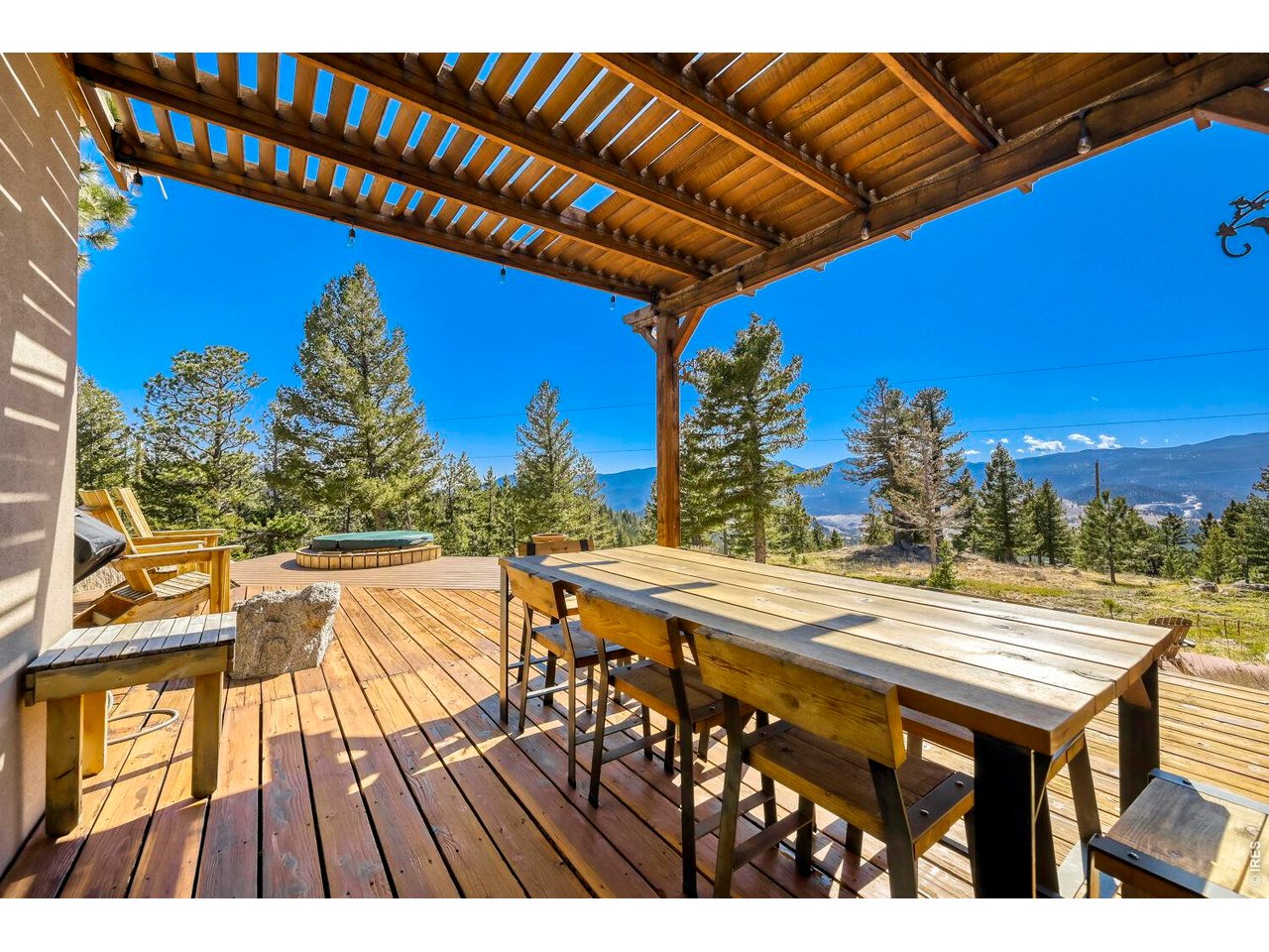 6010 Flagstaff Road Boulder, CO 80302 - Photo 15 of 41 Oversize deck with outside just steps away from the kitchen