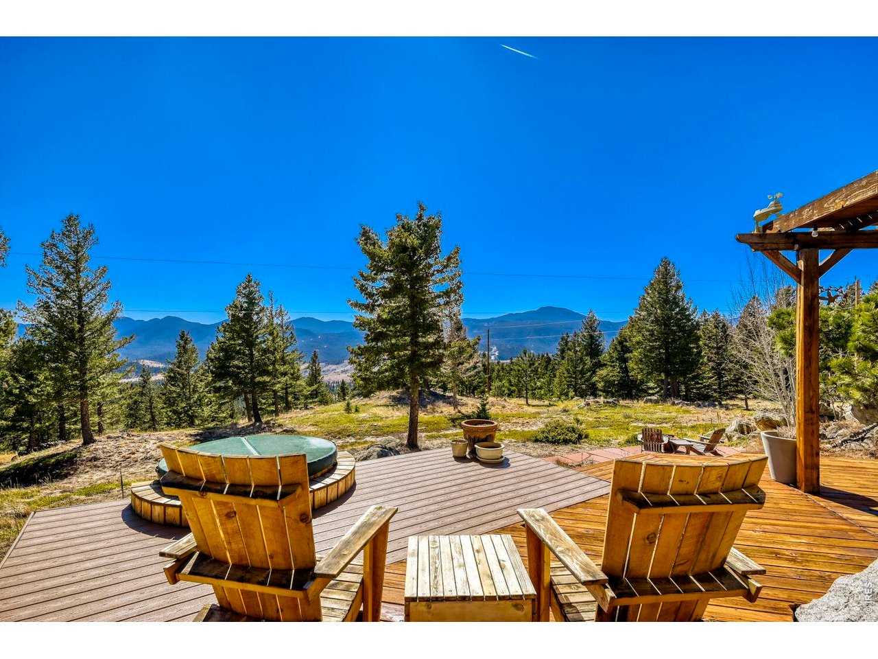 6010 Flagstaff Road Boulder, CO 80302 - Photo 16 of 41 Why would you want to sit anywhere else during the day and the hot tub offers dark sky nights with millions of stars