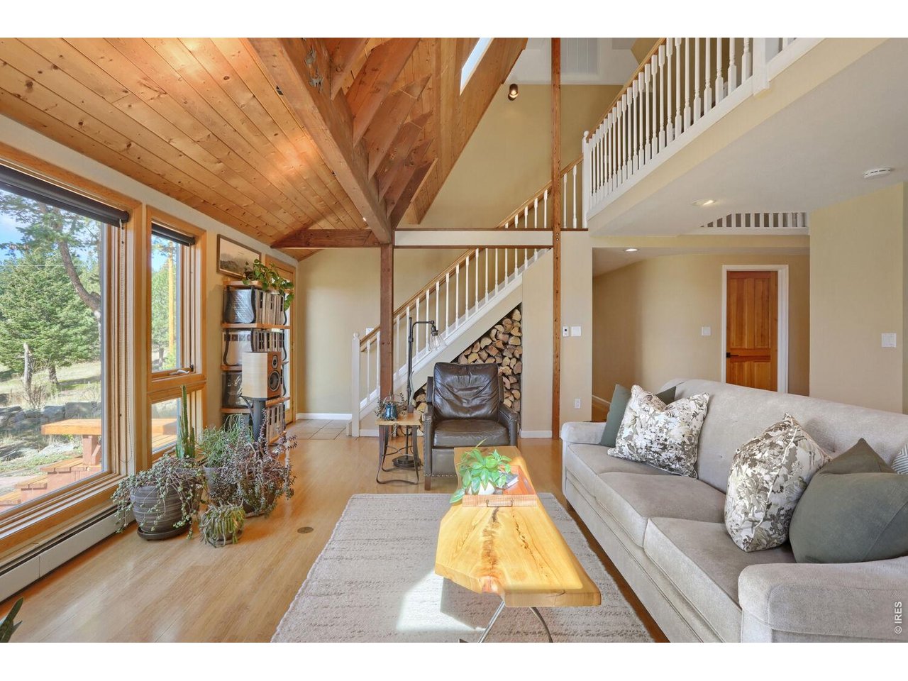 6010 Flagstaff Road Boulder, CO 80302 - Photo 40 of 41 Open floor plan with all day sun streaming in