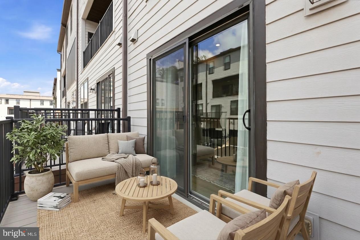 4128 Legato Road, Unit 53 Fairfax, VA 22033 - Photo 31 of 40 Step Outside to Your Private Balcony!