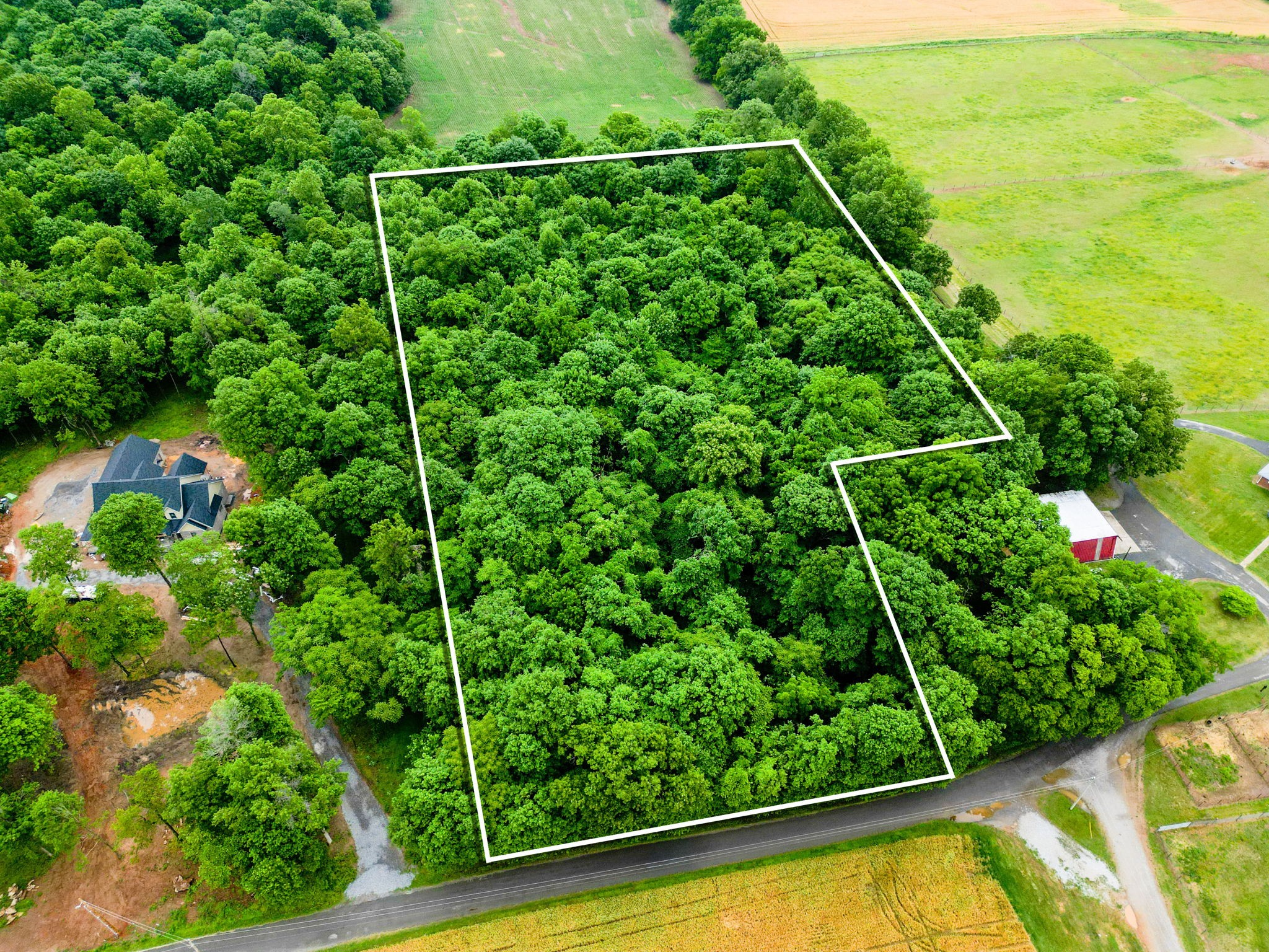 4 J J Bourne Road Adams, TN 37010 - Photo 1 of 13 a view of a yard with a plant and plants