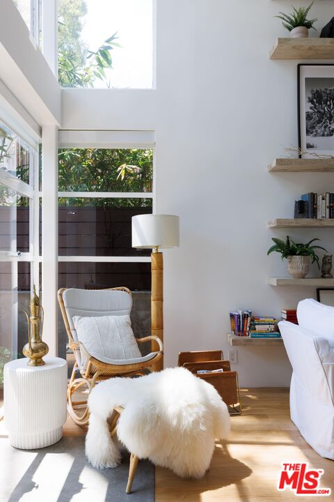 1523 Cabrillo Avenue Venice, CA 90291 - Photo 4 of 22 a living room with furniture and a potted plant