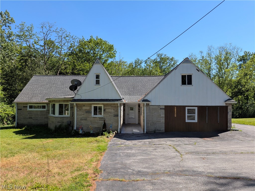 28300 Aurora Road Solon, OH 44139 - Photo 1 of 36 Stone veneer exterior with gabled rooflines