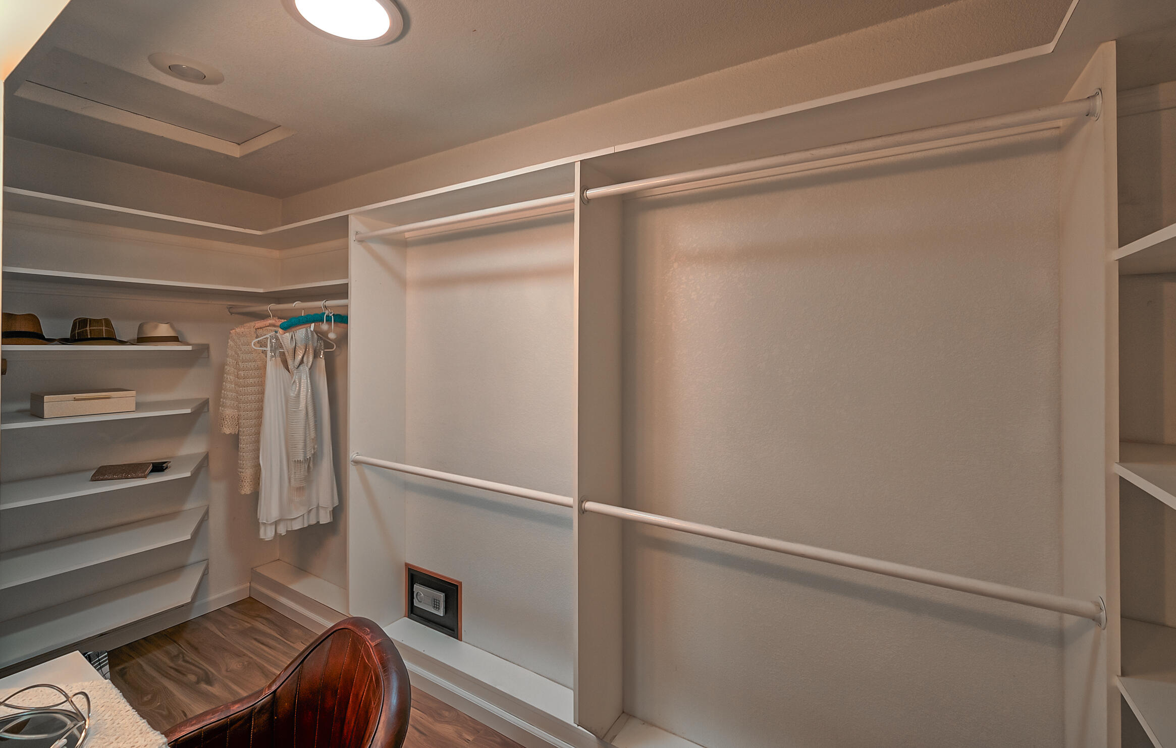 2885 Starlight Boulevard Redding, CA 96001 - Photo 18 of 51 a view of walk in closet with empty racks