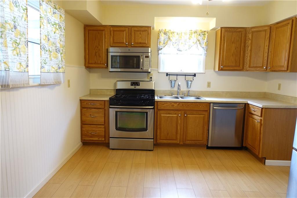 307 South Duffy Road Butler, PA 16001 - Photo 7 of 25 Large Kitchen with abundant cabinetry, newer flooring, and stainless steel appliances