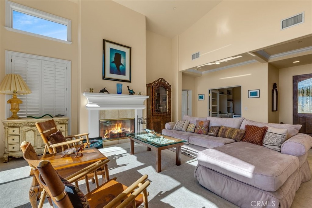 77 Altamont Way Camarillo, CA 93010 - Photo 30 of 48 a living room with furniture and a fireplace