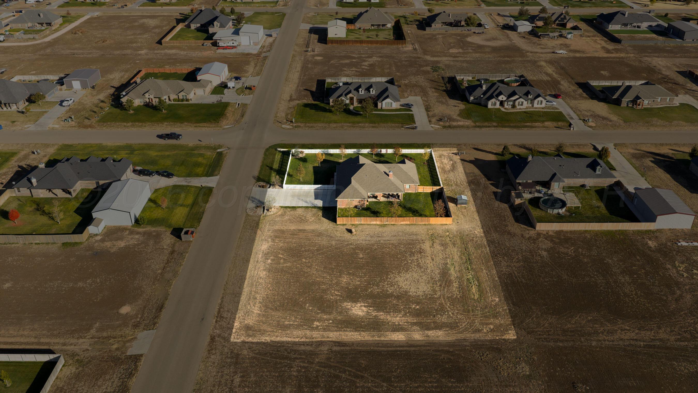 9551 Yesterday Lane Amarillo, TX 79119 - Photo 52 of 53 an aerial view of a fireplace