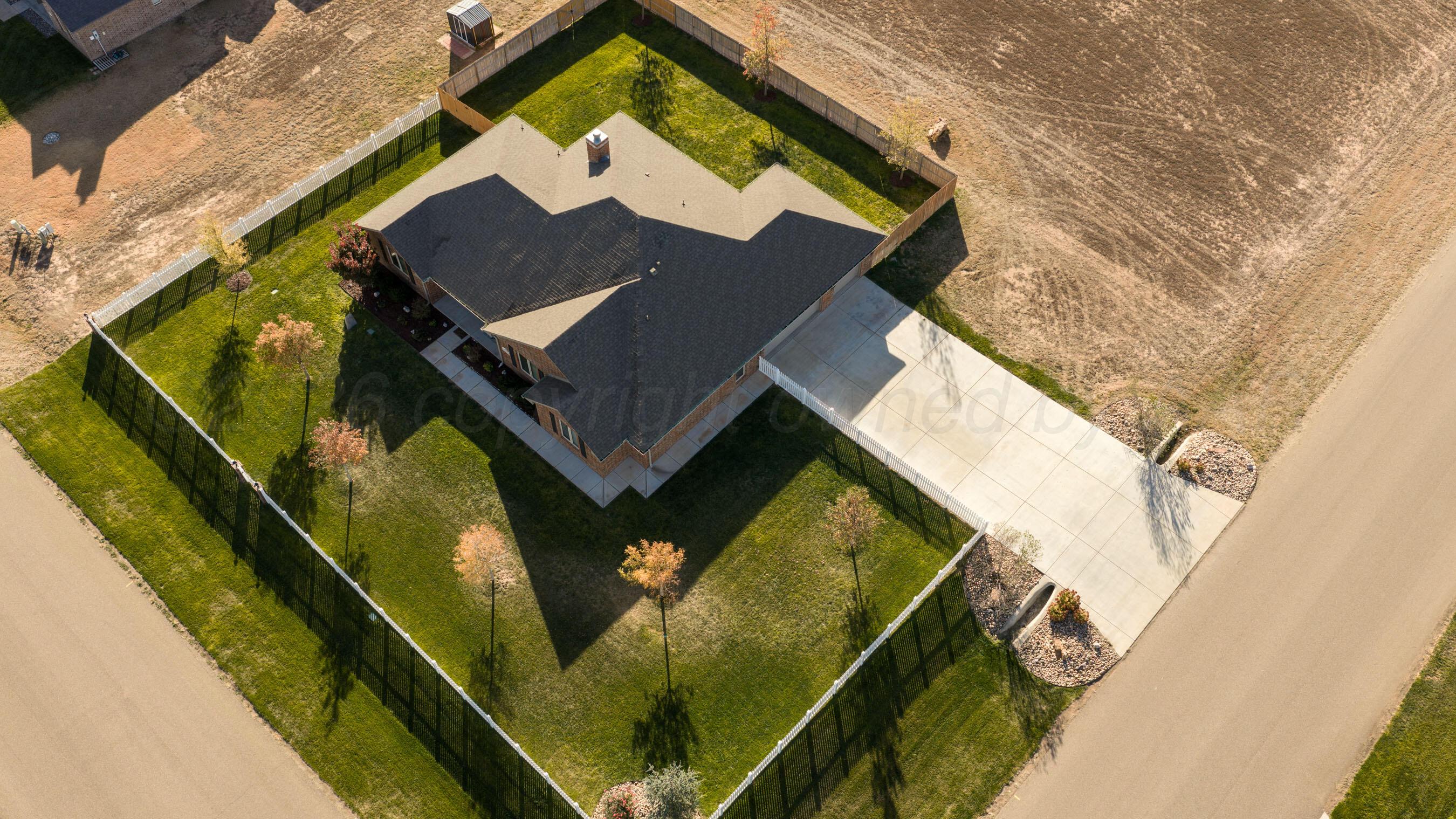 9551 Yesterday Lane Amarillo, TX 79119 - Photo 8 of 53 Aerial Drone