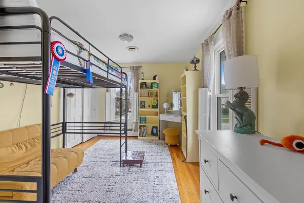 a very nice looking room with a large window