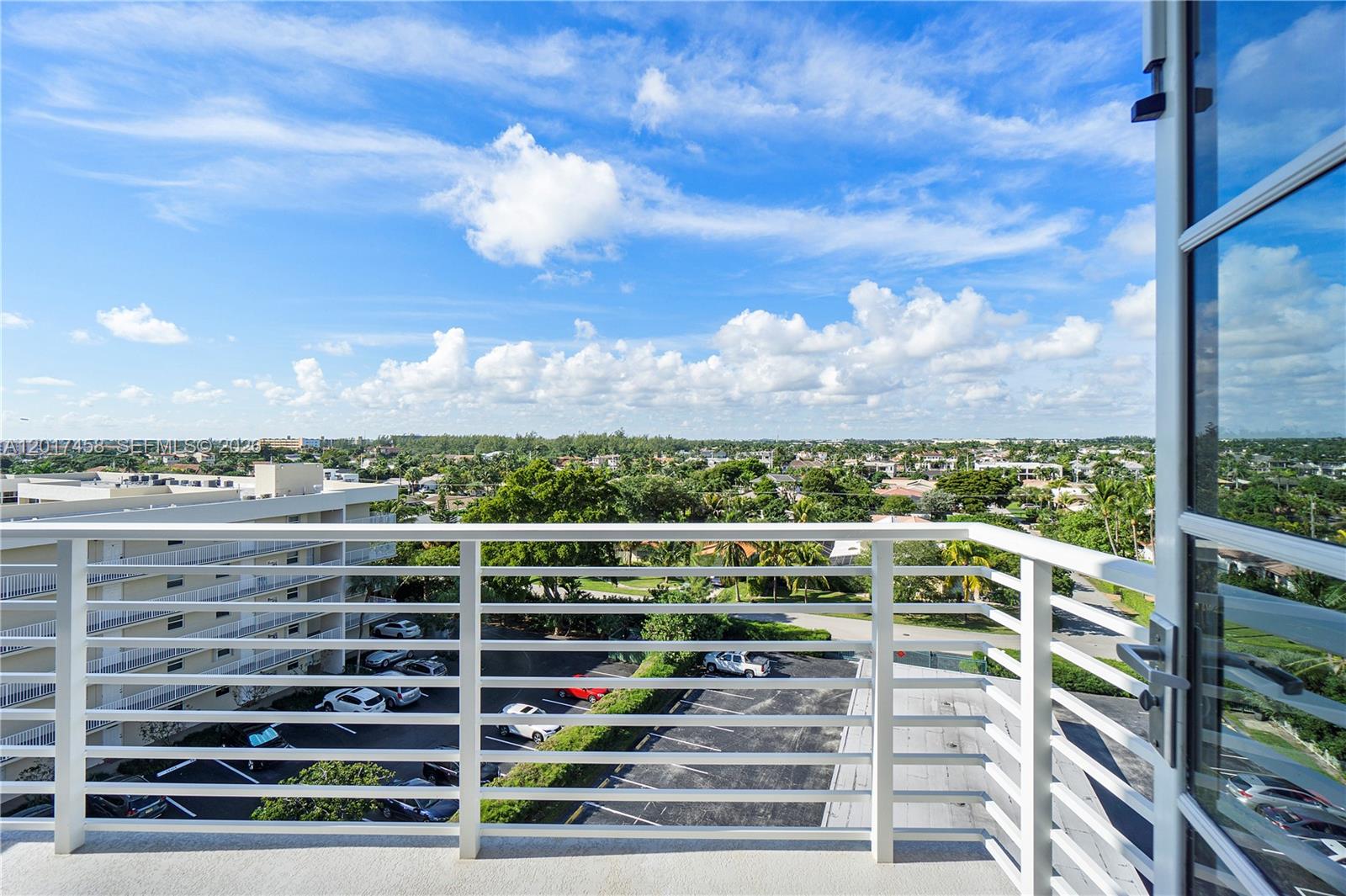2851 South Ocean Boulevard, Unit 7U Boca Raton, FL 33432 - Photo 10 of 15 a view of a balcony with city view