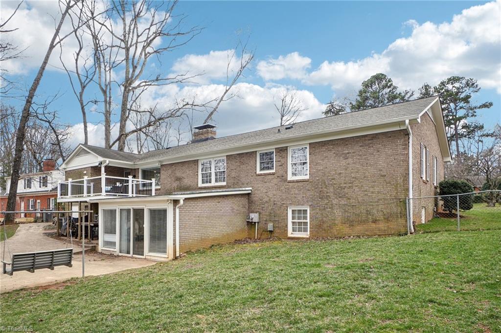 1412 Hobbs Road Greensboro, NC 27408 - Photo 41 of 47 Fenced yard allows plenty of room to Roam for your furry friends!