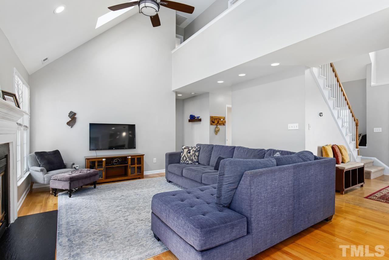 5201 Sutter Way Raleigh, NC 27613 - Photo 4 of 29 This home is bright and airy with cathedral ceilings and lots of room for entertaining.