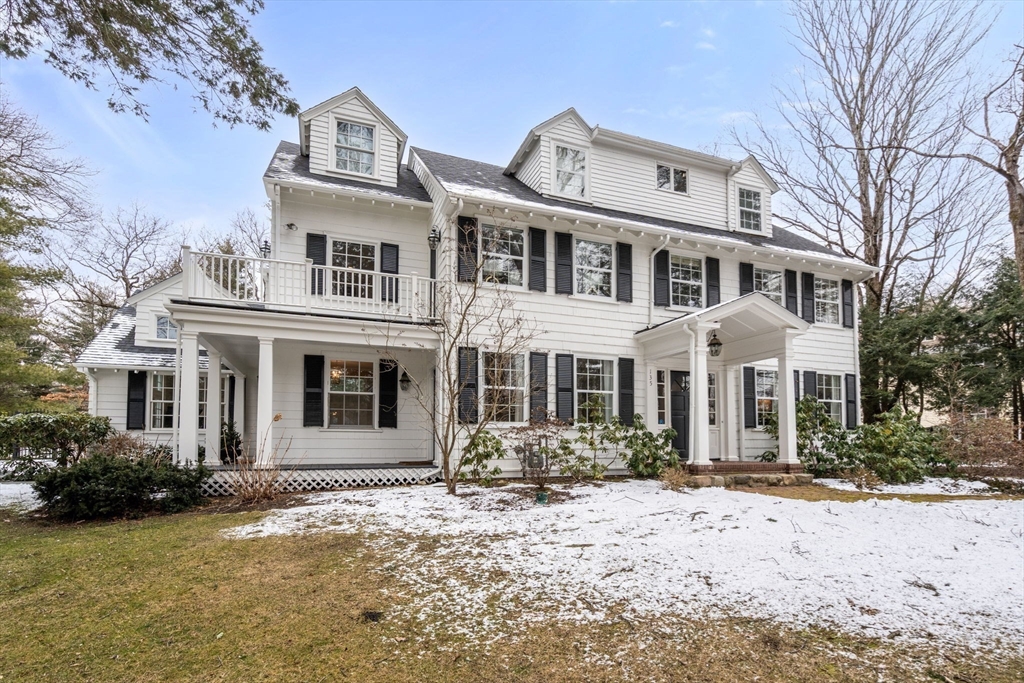 135 Glen Road Wellesley, MA 02481 - Photo 33 of 33 a front view of a house with a yard