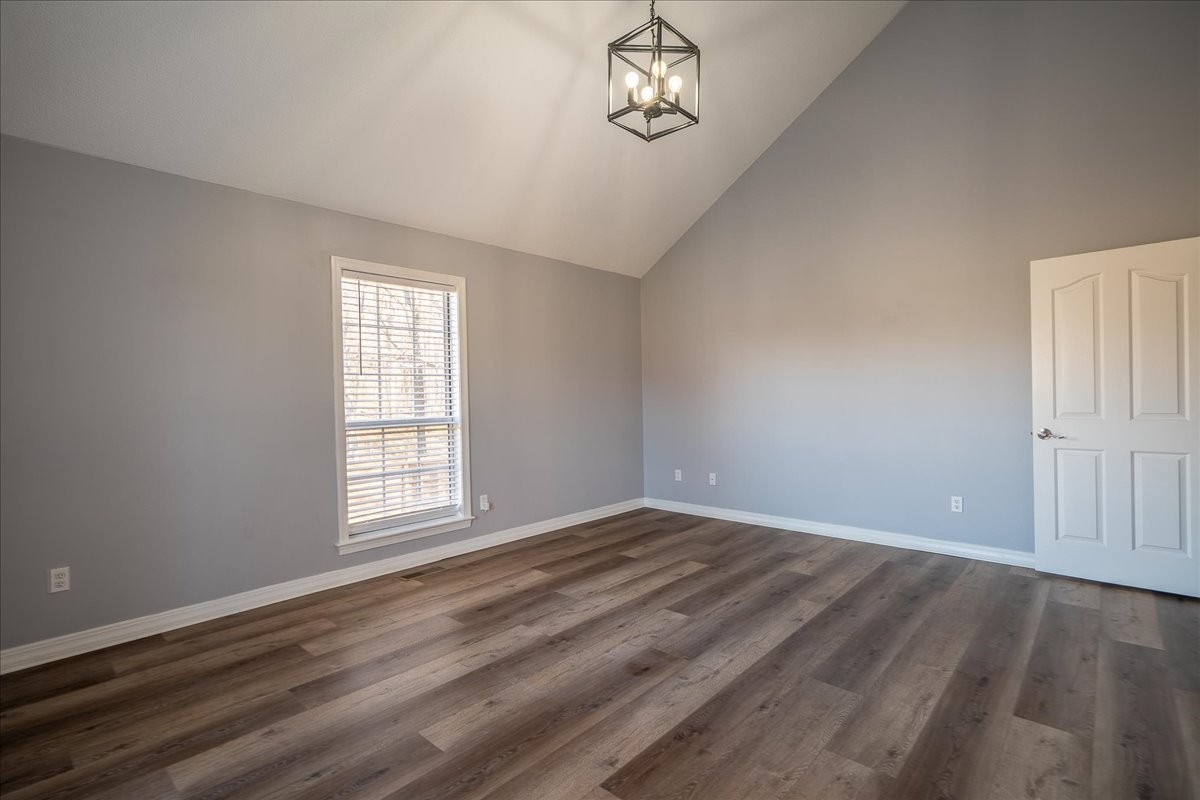 1126 Crowder Road Lawrenceburg, TN 38464 - Photo 29 of 50 wooden floor in an empty room with a window