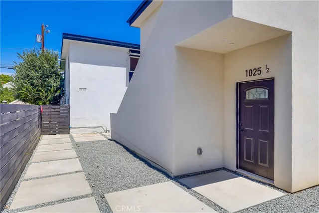 a view of front door of a house