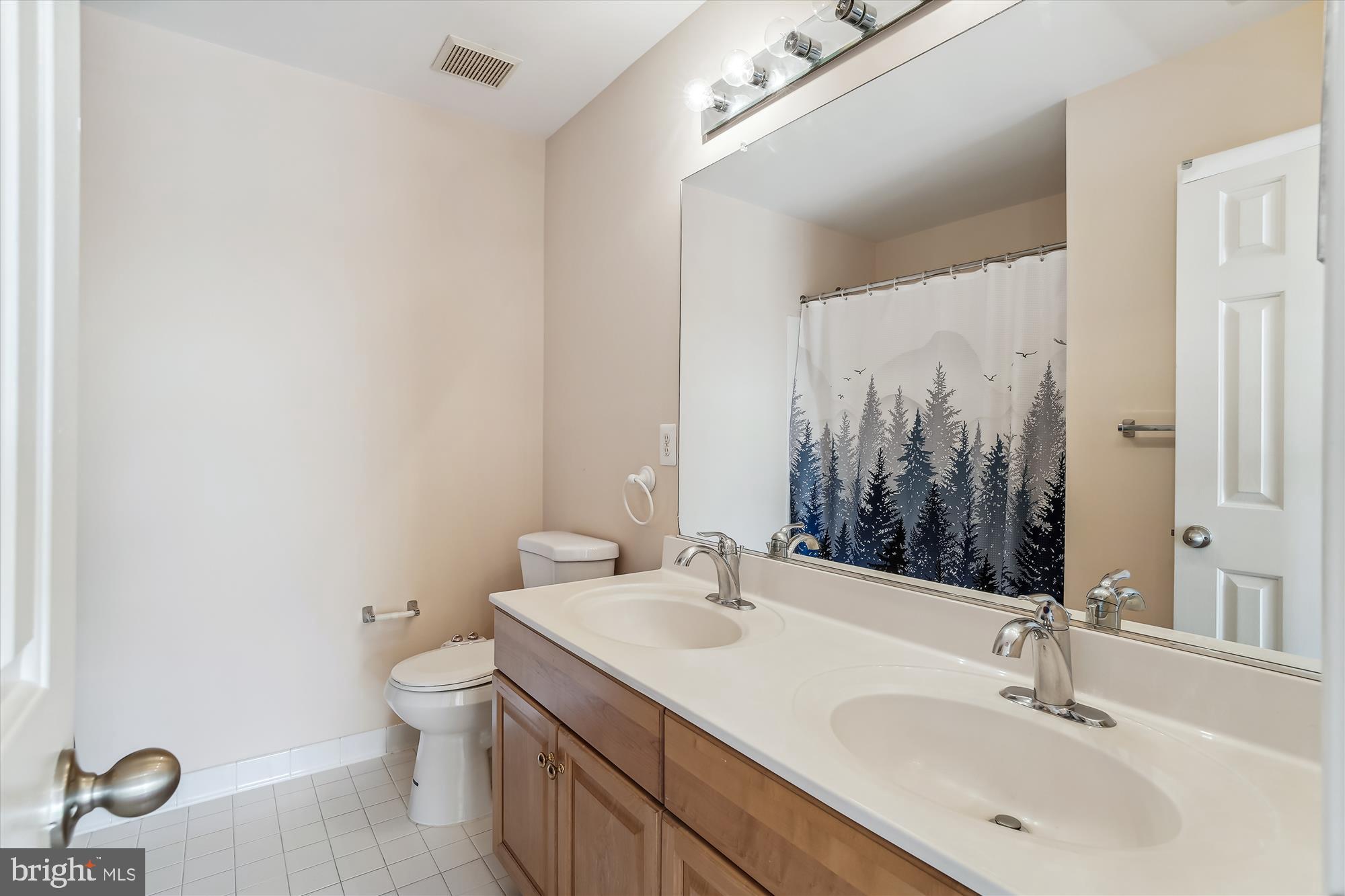 43536 Gabriel Square Chantilly, VA 20152 - Photo 22 of 53 a bathroom with a sink and a mirror