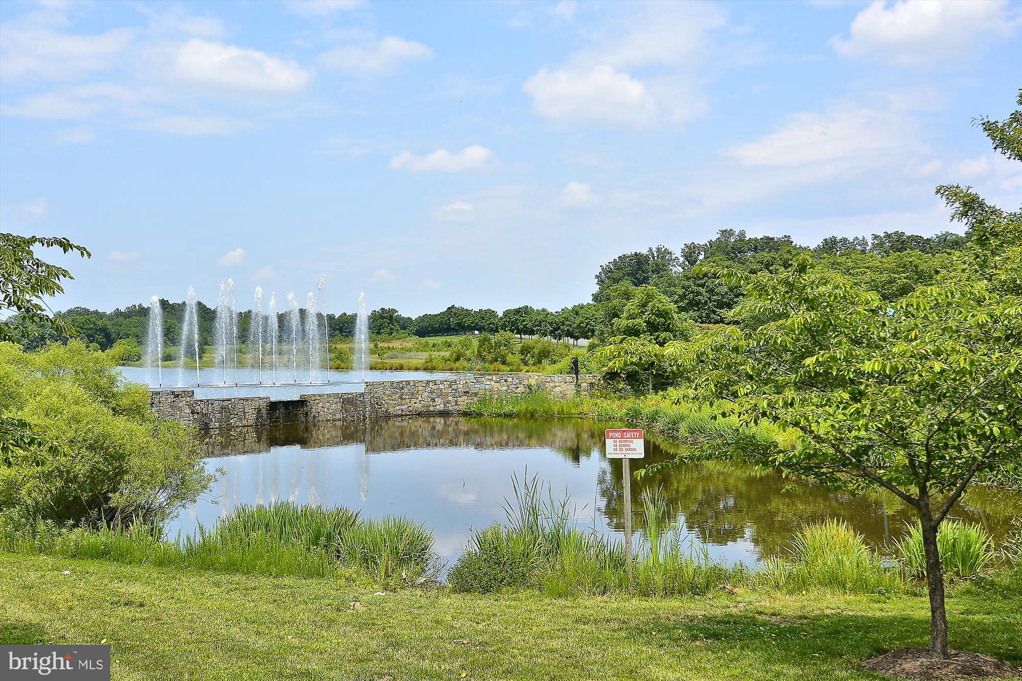 43536 Gabriel Square Chantilly, VA 20152 - Photo 35 of 53 a view of a lake with a big yard