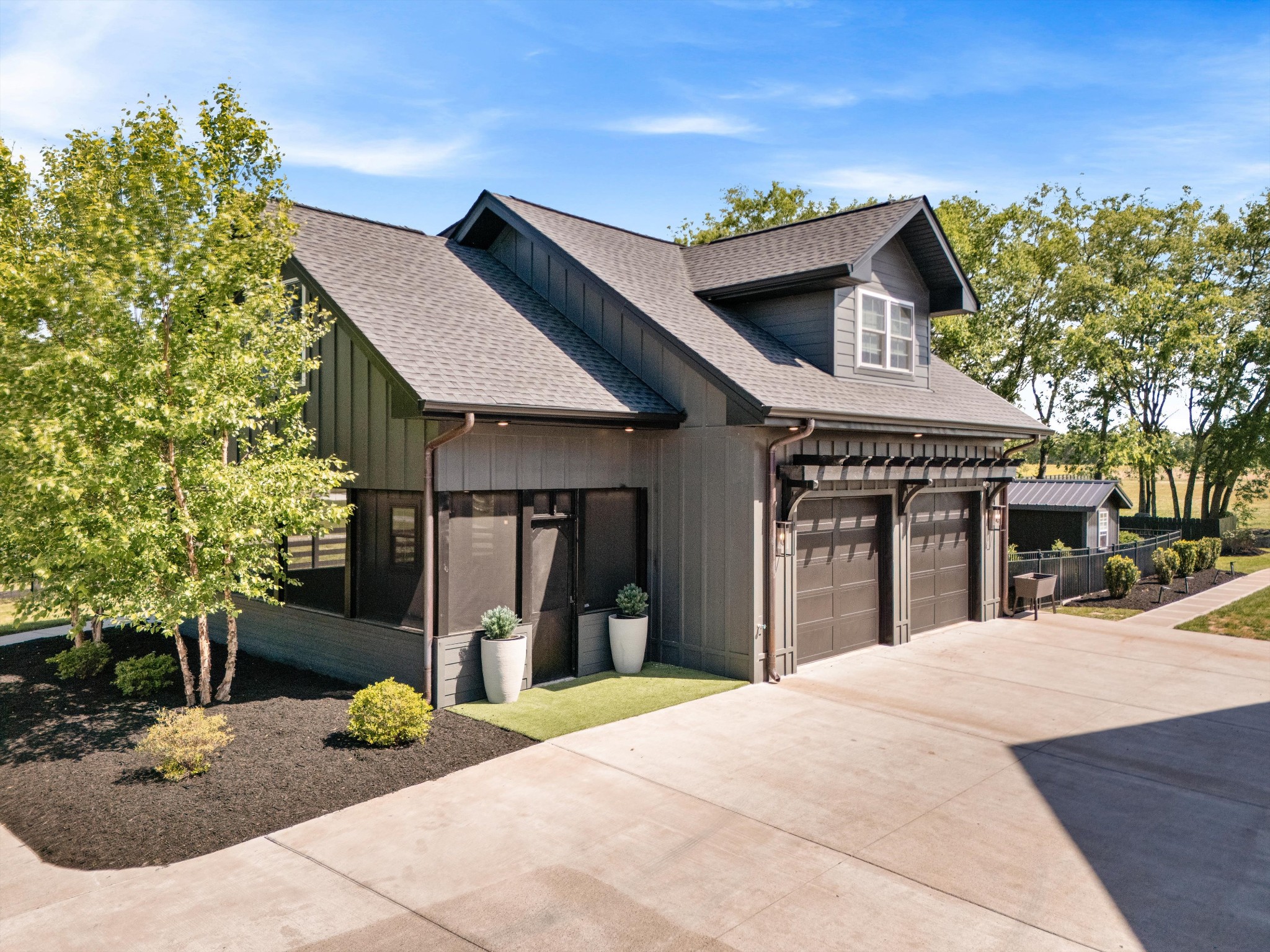 4546 Cedar Grove Road Murfreesboro, TN 37127 - Photo 64 of 86 a view of a house with backyard and sitting area