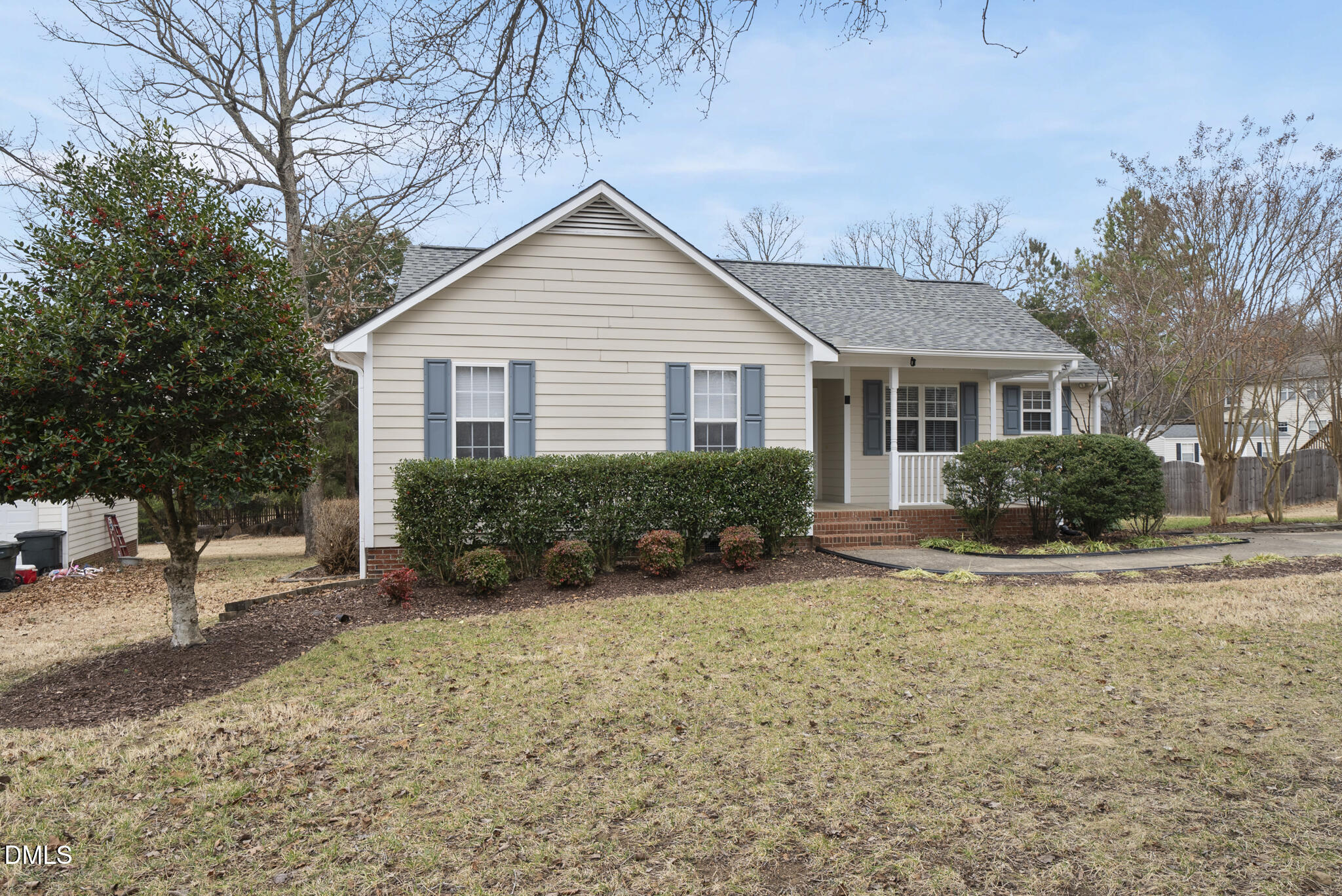 6 Stone Mill Place Durham, NC 27712 - Photo 37 of 44 a view of a house with backyard and sitting area