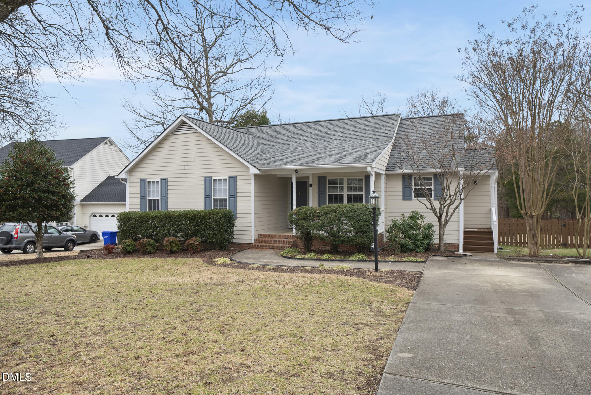 6 Stone Mill Place Durham, NC 27712 - Photo 38 of 44 a front view of a house with a yard
