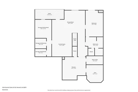 $975,000 | 3614 Summit Oaks Drive Northeast, Roswell, GA 30075