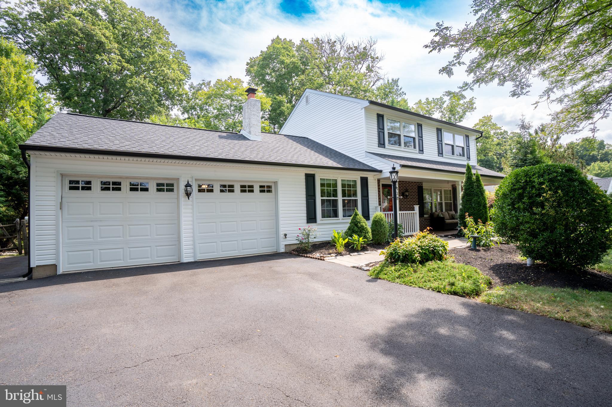 1438 Woodview Road Yardley, PA 19067 - Photo 2 of 24 Wide driveway and one car garage