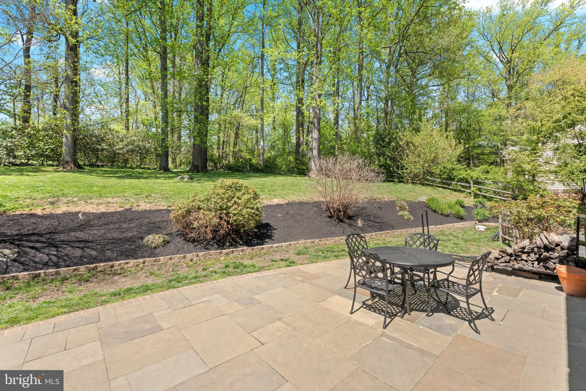 1064 Beaumont Road Berwyn, PA 19312 - Photo 34 of 41 Flagstone Patio for Entertaining & Grilling