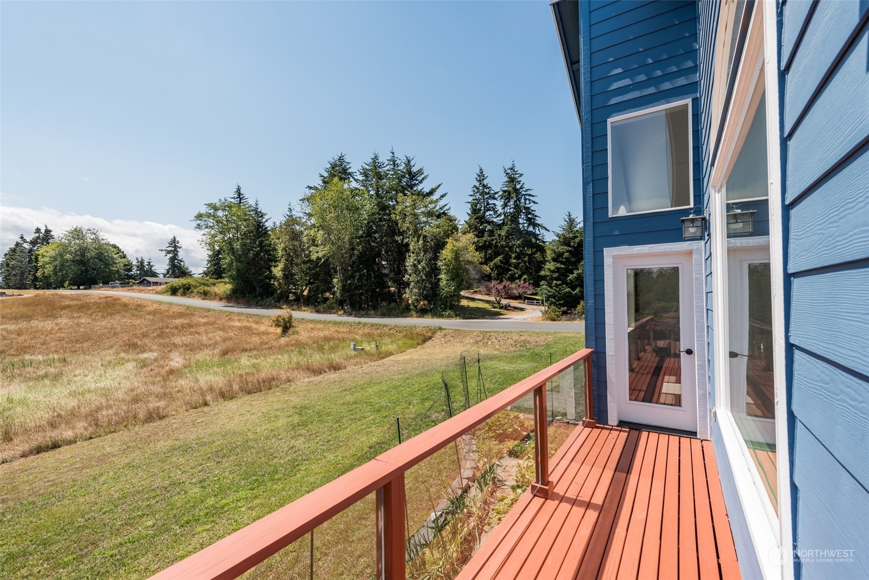 322 Ridge View Drive Sequim, WA 98382 - Photo 19 of 40 a view of balcony with a yard
