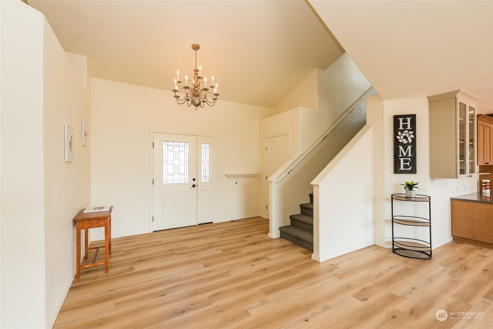 322 Ridge View Drive Sequim, WA 98382 - Photo 6 of 40 wooden floor in an empty room with a window