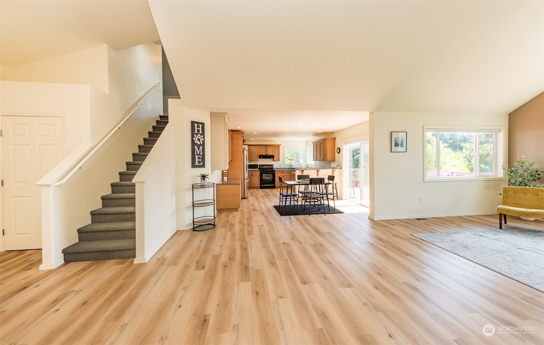 322 Ridge View Drive Sequim, WA 98382 - Photo 7 of 40 a view of a livingroom with wooden floor and furniture
