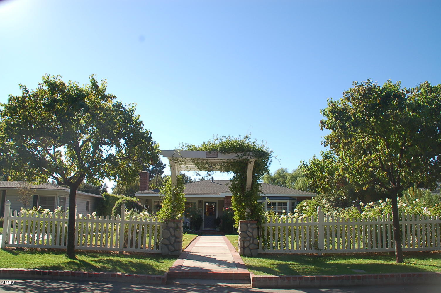 1644 Morada Place Altadena, CA 91001 - Photo 4 of 74 a front view of a house with a garden
