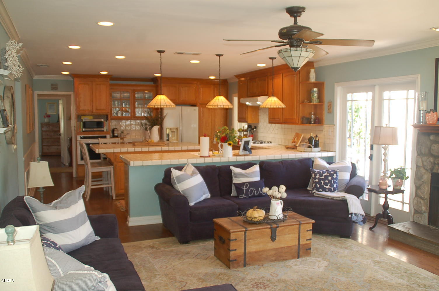 1644 Morada Place Altadena, CA 91001 - Photo 46 of 74 a living room with furniture and a large window