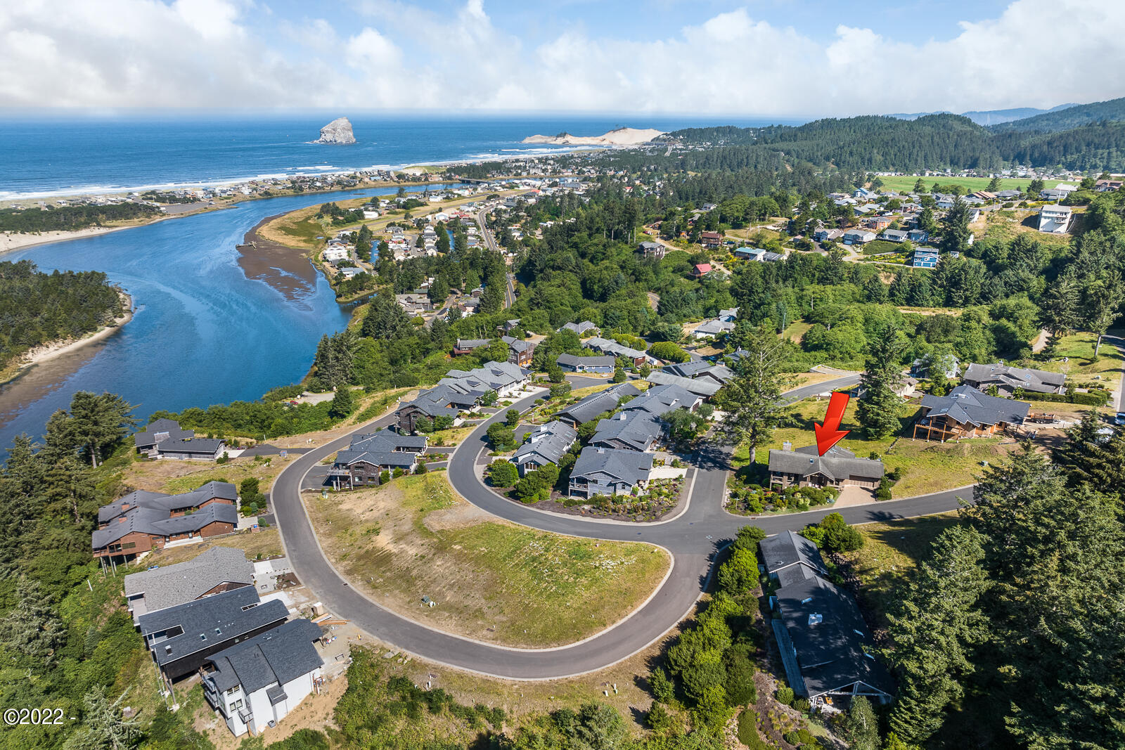 7805 Brooten Mountain Road Pacific City, OR 97135 - Photo 36 of 45 From Above