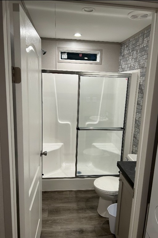 1660 South FM 1660 Taylor, TX 76574 - Photo 20 of 25 a bathroom with a toilet and a shower