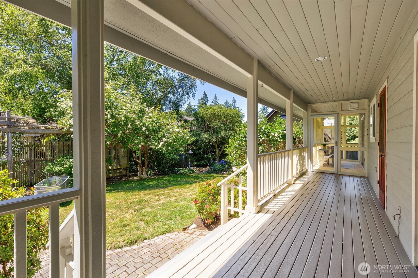 1757 Maple Street Port Townsend, WA 98368 - Photo 25 of 40 a view of a balcony with wooden floor