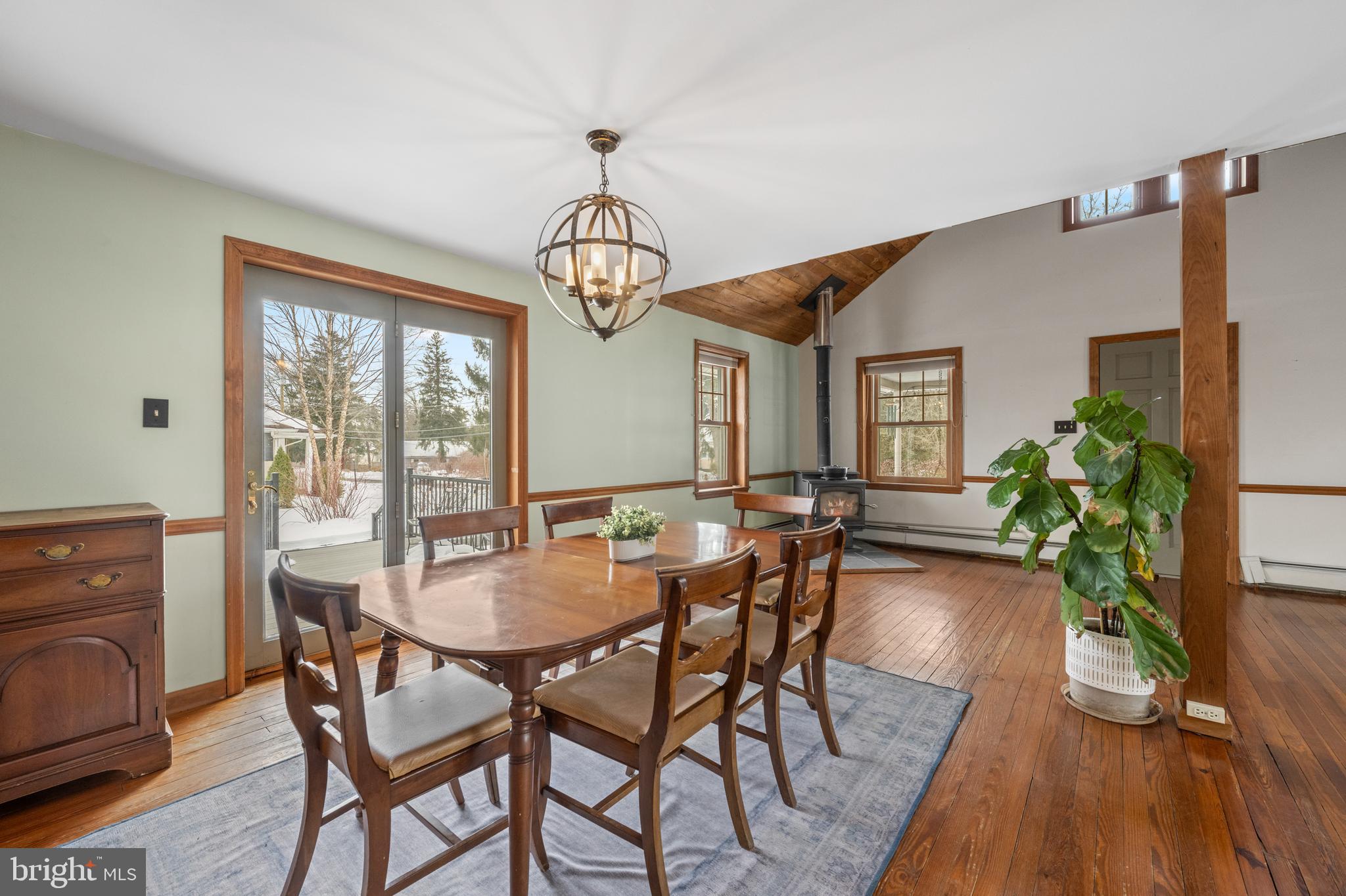 691 Park Road Lansdale, PA 19446 - Photo 21 of 50 a view of a dining room with furniture window and wooden floor