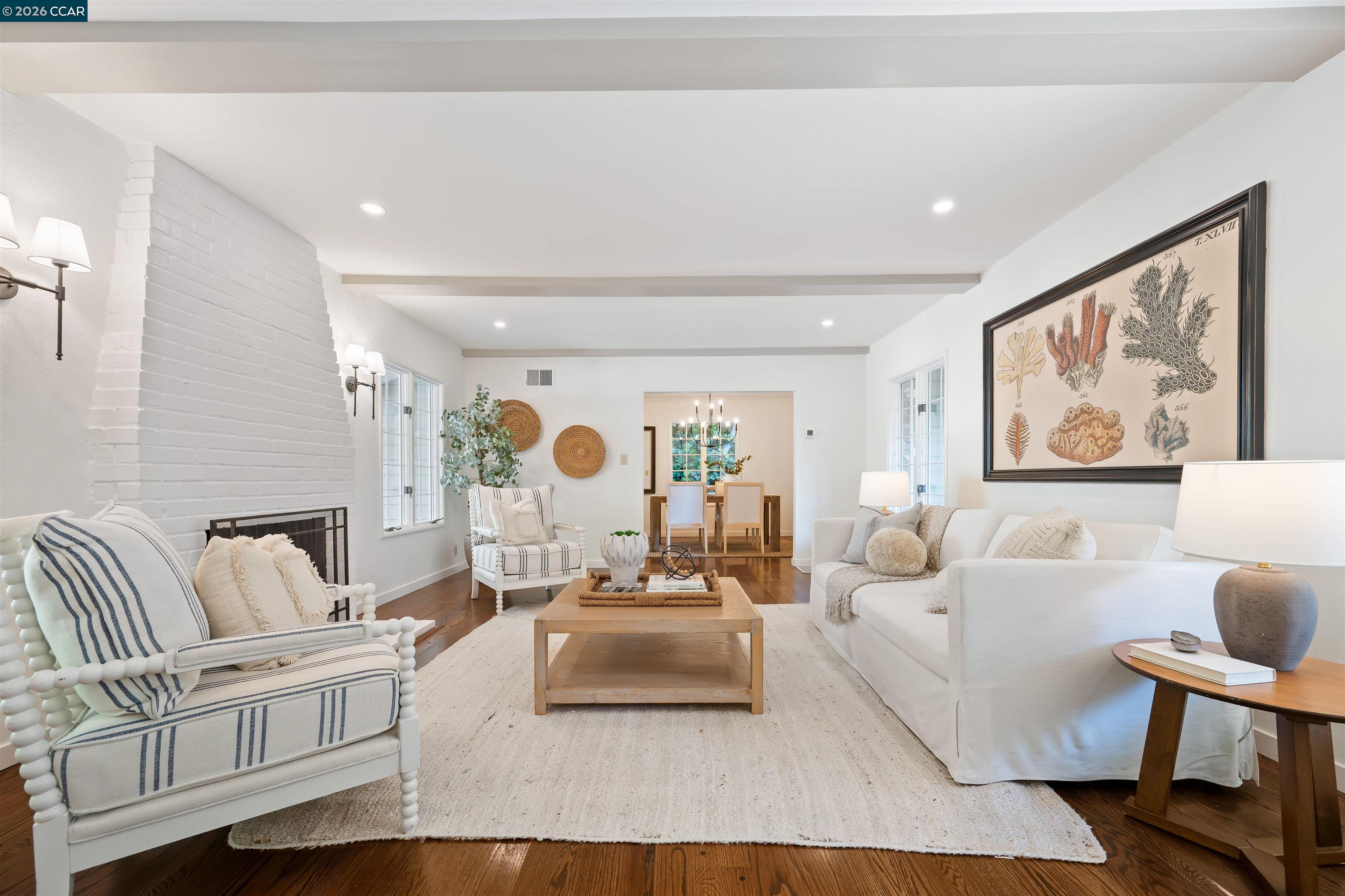 120 Las Vegas Road Orinda, CA 94563 - Photo 3 of 23 a living room with furniture and painting on the wall