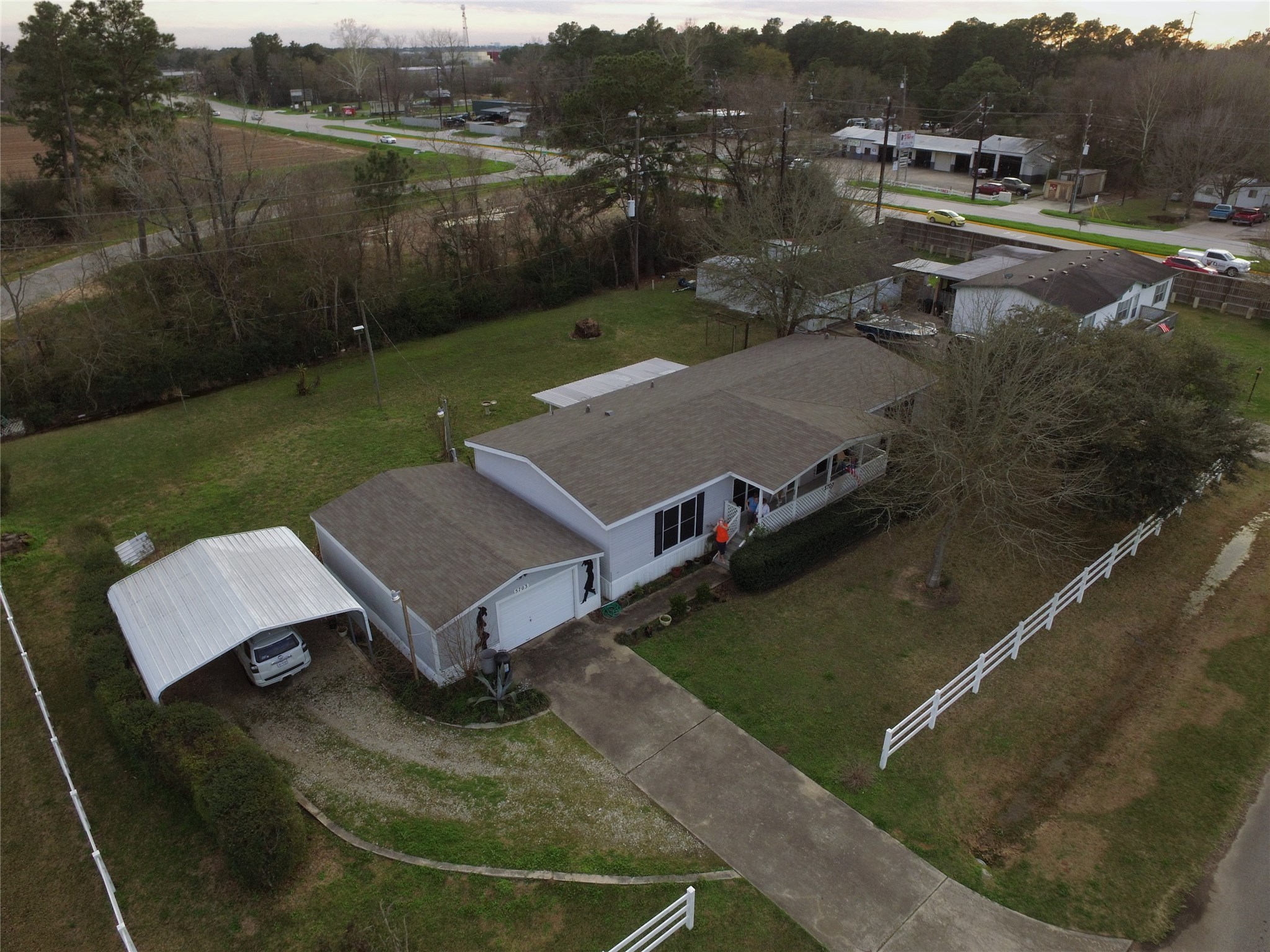 5703 Rhetta Lane Spring, TX 77389 - Photo 3 of 10 a view of a house with a yard