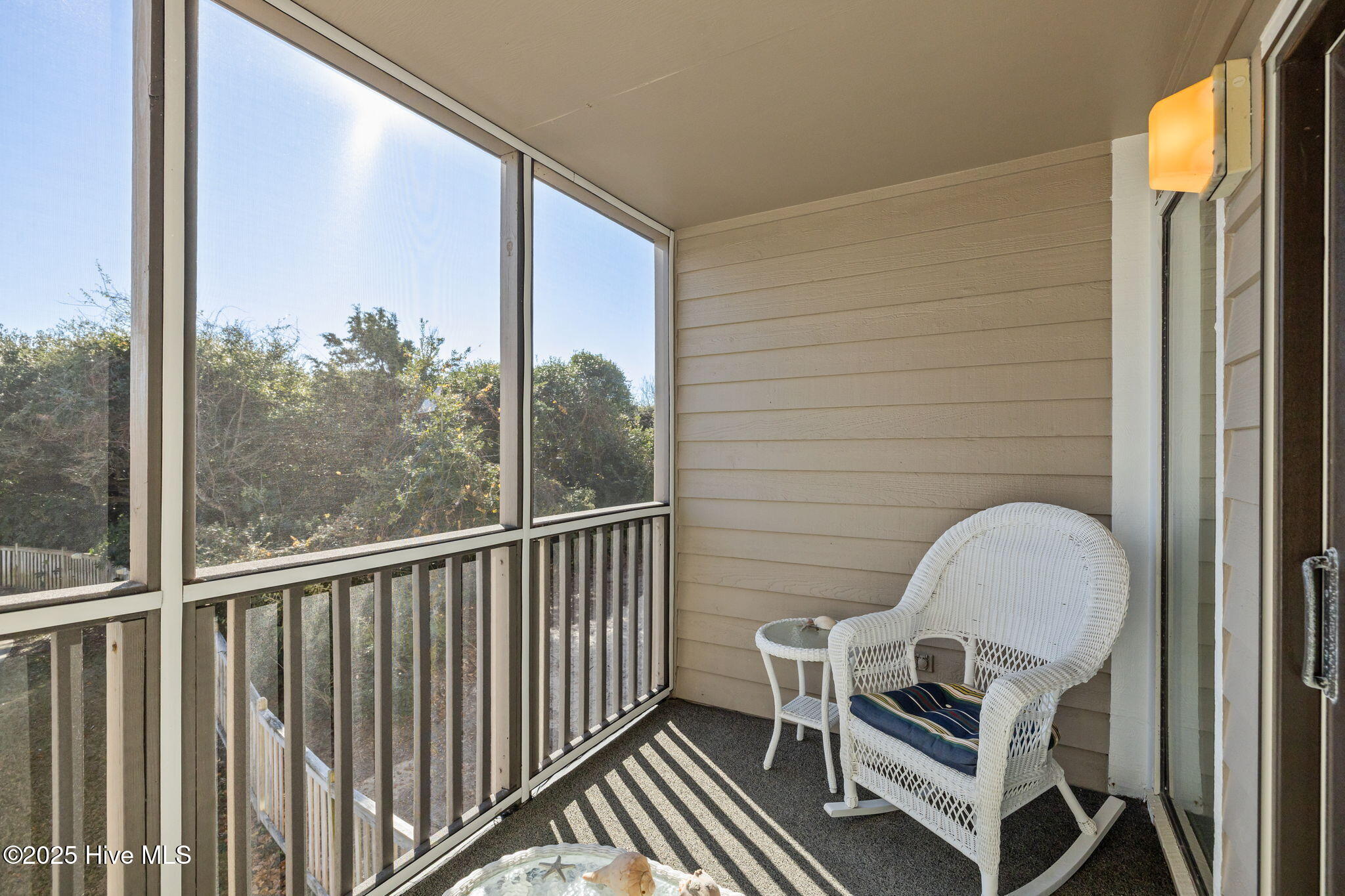 2509 West Fort Macon Road, Unit 103B Atlantic Beach, NC 28512 - Photo 17 of 48 Screened In Deck