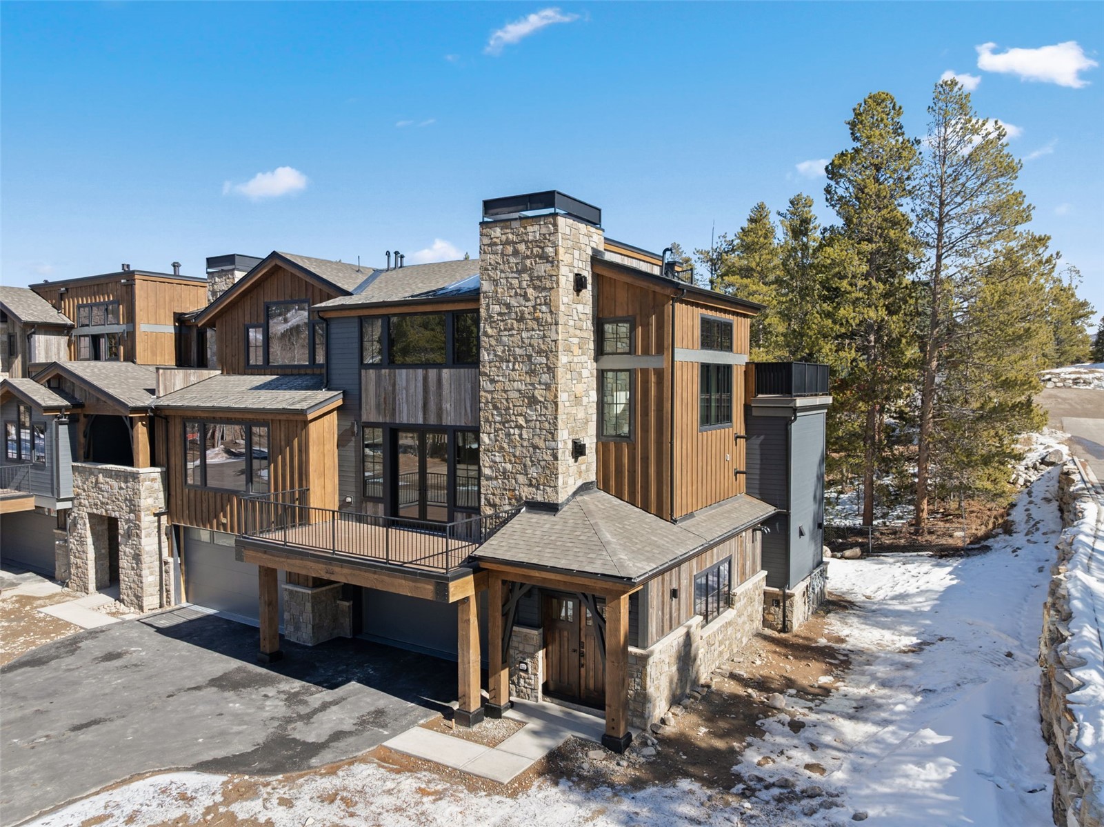 312 3rd Avenue, Unit 1 Frisco, CO 80443 - Photo 39 of 42 a front view of a house with a yard