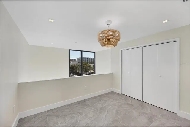 a view of room with window