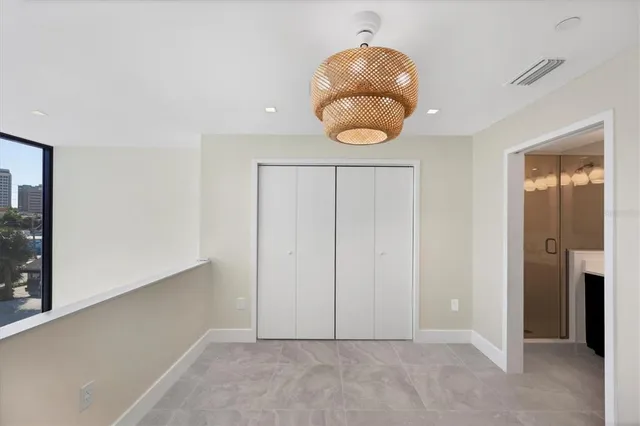 a view of a room with window