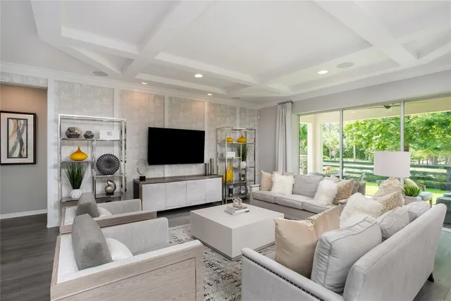 a bathroom with a double vanity sink mirror and shower