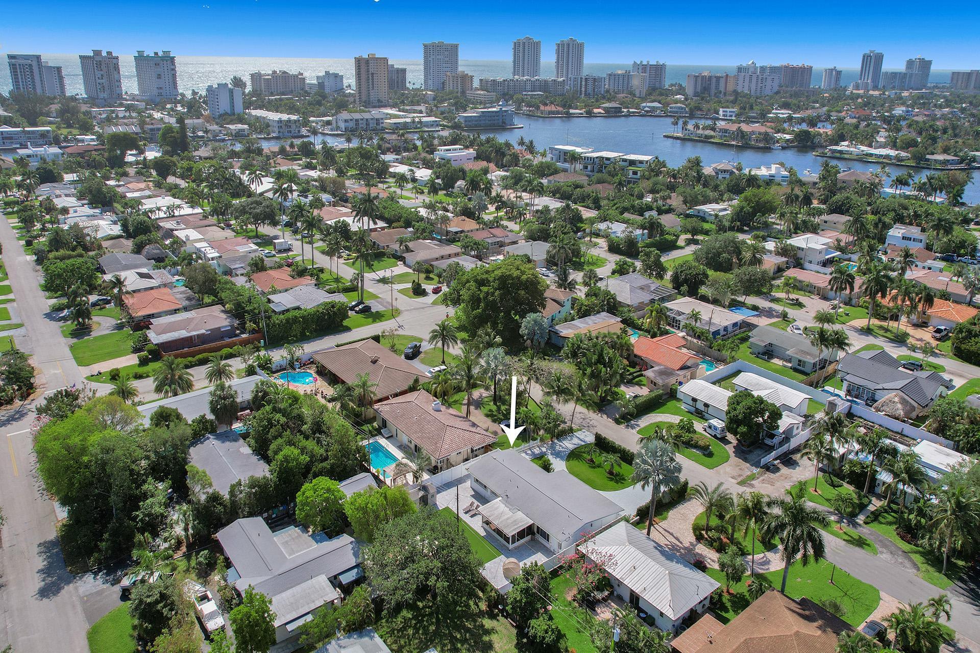 2425 Southeast 6th Street Pompano Beach, FL 33062 - Photo 3 of 18 an aerial view of multiple house