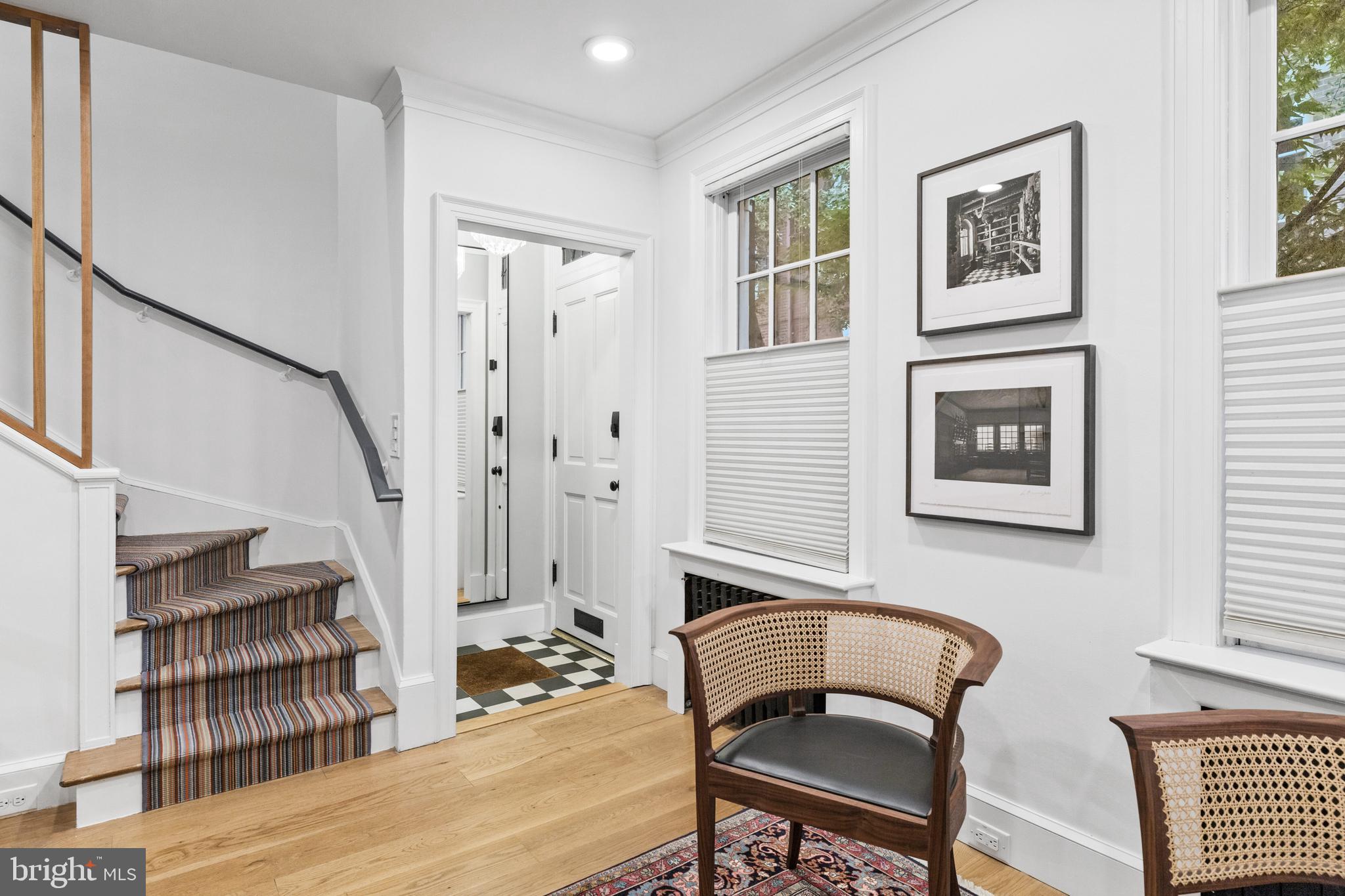 340 South Smedley Street Philadelphia, PA 19103 - Photo 18 of 38 a view of a livingroom with furniture and staircase