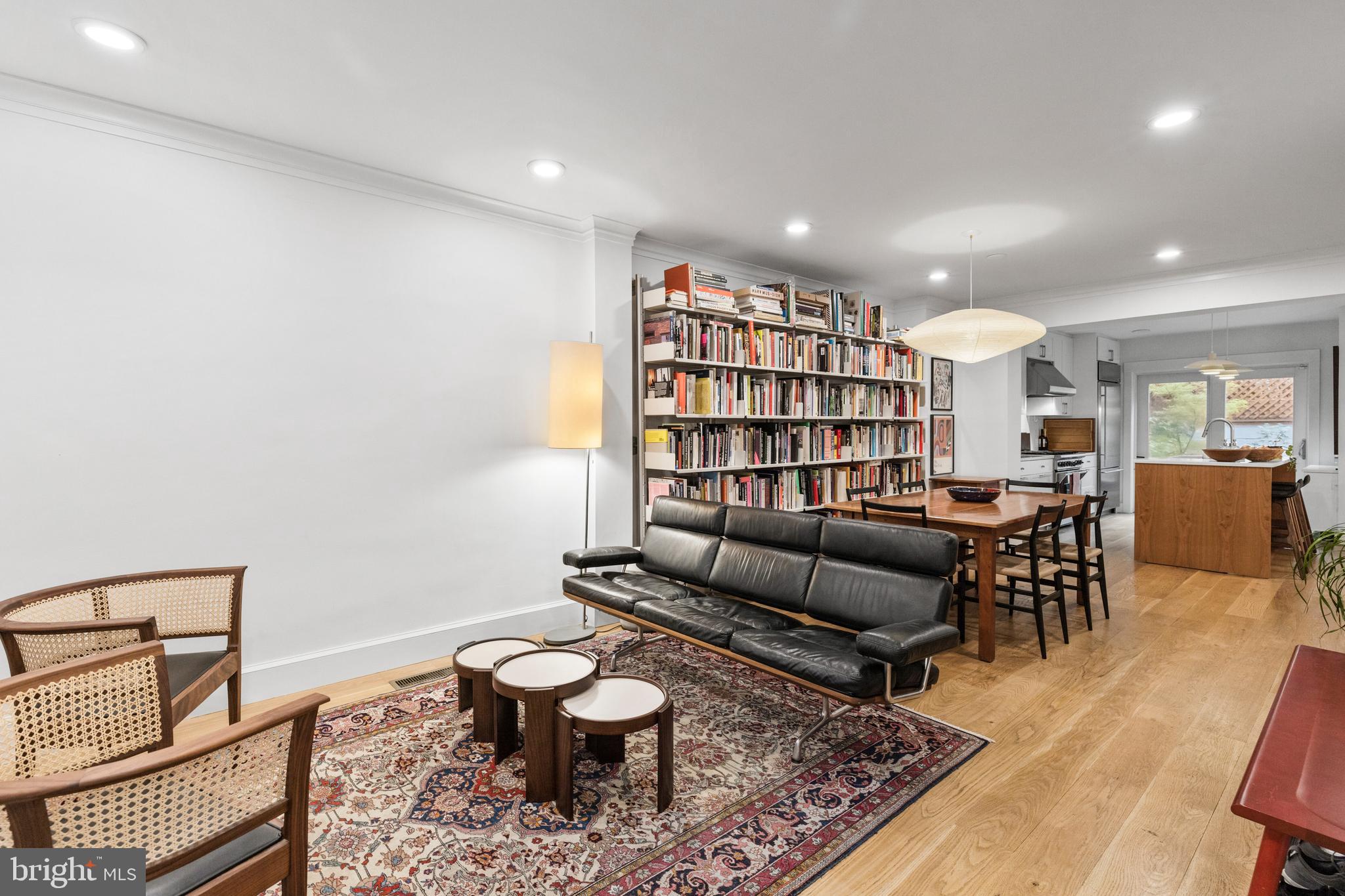 340 South Smedley Street Philadelphia, PA 19103 - Photo 4 of 38 a living room with furniture and a wooden floor