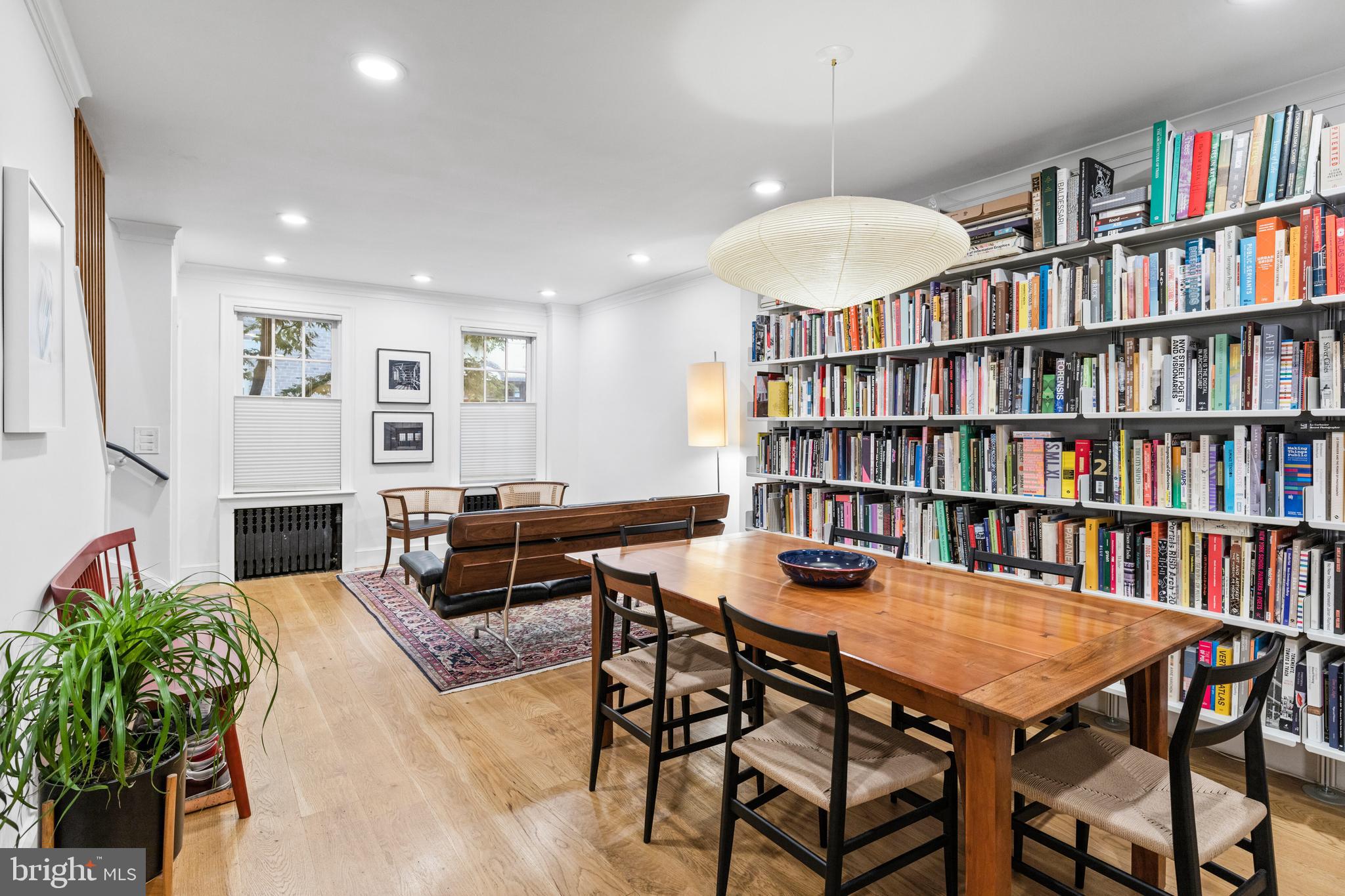340 South Smedley Street Philadelphia, PA 19103 - Photo 6 of 38 a view of a livingroom with furniture and a bookshelf